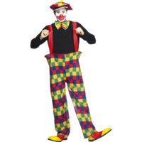 Clowns verkleedkleding volwassenen - thumbnail