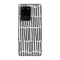 Moroccan stripes: Volledig geprint Samsung Galaxy S20 Ultra Hoesje