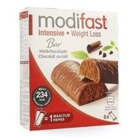 Modifast Intensive Control Reep Chocolade 6 - thumbnail