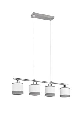 Trio HanglampDavos wit 4-lichts - R31554006