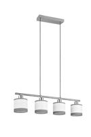 Trio HanglampDavos wit 4-lichts - R31554006