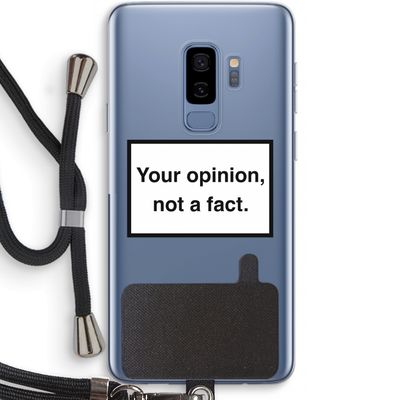 Your opinion: Samsung Galaxy S9 Plus Transparant Hoesje met koord
