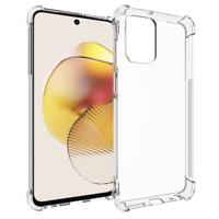 Anti-shock Back Cover voor de Motorola Moto G73 Transparant Anti-shock Back Cover voor de Motorola Moto G73 Transparant