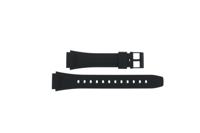 Horlogeband Casio DB-36-1AVEF / DB-36-1AV / 10079756 Kunststof/Plastic Zwart 18mm