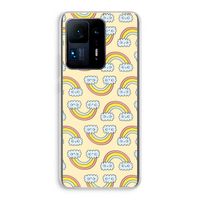 Regenboog: Xiaomi Mi Mix 4 Transparant Hoesje
