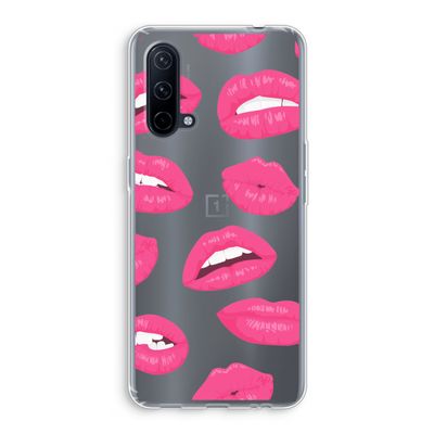 Bite my lip: OnePlus Nord CE 5G Transparant Hoesje