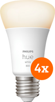 Philips Hue White E27 800lm 4-pack