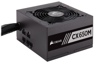 Corsair CX650M power supply unit 650 W 20+4 pin ATX ATX Zwart
