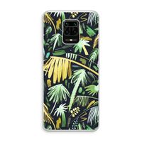 Tropical Palms Dark: Xiaomi Redmi Note 10 Lite Transparant Hoesje
