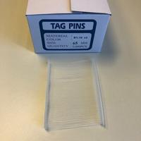 Nylon textielpins 65mm standaard 5.000st - 15 stuks