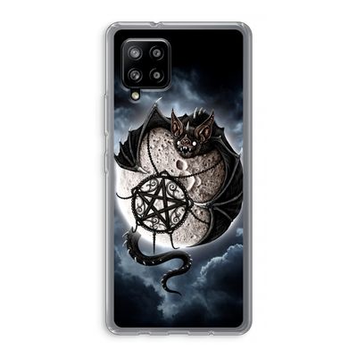 Volle maan: Samsung Galaxy A42 5G Transparant Hoesje