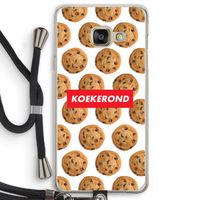 Koekerond: Samsung Galaxy A3 (2016) Transparant Hoesje met koord