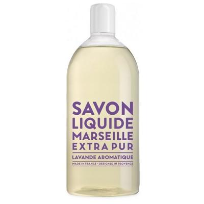Compagnie de Provence Lavande Aromatique Savon Liquide Marseille Extra Pur 1000ml