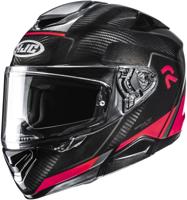 HJC RPHA-72 Carbon Fynex, Integraalhelm, Zwart Rood