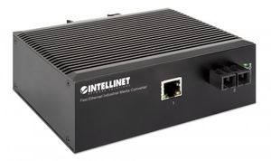 Intellinet 508322 netwerk media converter 1310 nm Single-mode Zwart