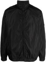 Rains high-neck lightweight jacket - Noir - thumbnail