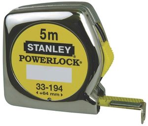 Stanley handgereedschap Rolbandmaat Powerlock 19mm 5m | 133194 - 1-33-194