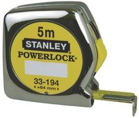 Stanley handgereedschap Rolbandmaat Powerlock 19mm 5m | 133194 - 1-33-194