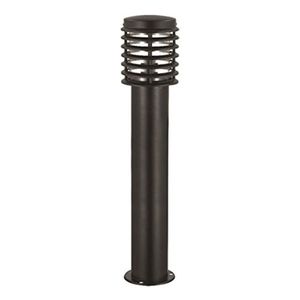 LED Tuinverlichting - Buitenlamp - Palm 4 - Staand - RVS Mat Zwart - E27 - Rond