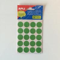 Apli mapje permanent 19mm rond groen 100