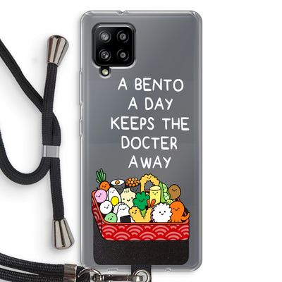 Bento a day: Samsung Galaxy A42 5G Transparant Hoesje met koord