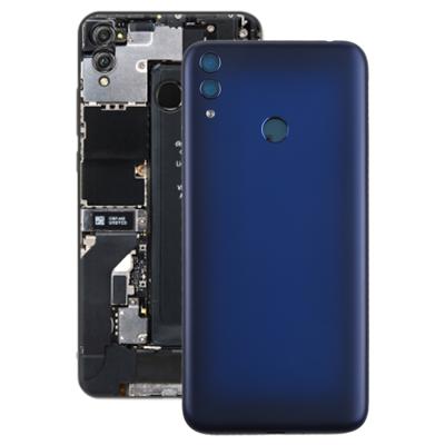 Batterij achtercover met side skys voor Huawei Honor 8C (blauw)