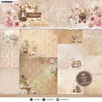 Studio Light • teddy's tea time design paper pad 12 patterns