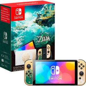 Switch (OLED-Modell) The Legend of Zelda: Tears of the Kingdom Edition Spelconsole