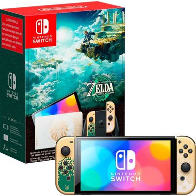 Switch (OLED-Modell) The Legend of Zelda: Tears of the Kingdom Edition Spelconsole
