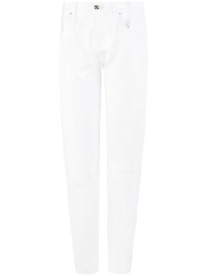 RTA pantalon Ele en peau d'agneau - Blanc