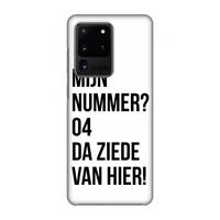 Da ziede van hier: Volledig geprint Samsung Galaxy S20 Ultra Hoesje