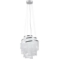 LED Hanglamp 38W - Dimbaar & Kleurtemperatuur Aanpasbaar - Chroom Metaal