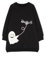 WAUW CAPOW by BANGBANG robe-pull Happy Ghost en coton - Gris