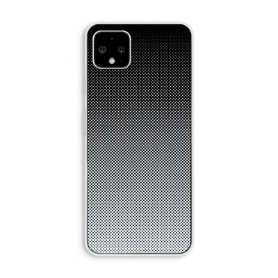 Musketon Halftone: Pixel 4 XL Transparant Hoesje