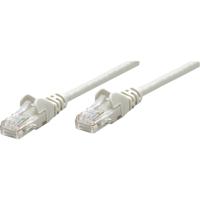 Intellinet 733274 RJ45 Netwerkkabel, patchkabel CAT 6 S/FTP 7.50 m Grijs Vergulde steekcontacten 1 stuk(s)