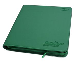 Ultimate Guard Zipfolio 480 24-Pocket Xenoskin - Green