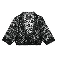 Dirndlblouse kant zwart