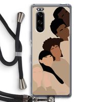 Sweet creatures: Sony Xperia 5 Transparant Hoesje met koord