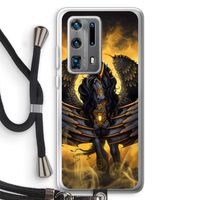 Pegasus: Huawei P40 Pro Plus Transparant Hoesje met koord