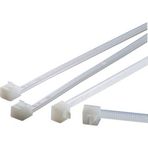 HellermannTyton 115-02000 RELK2M-PA66-BK Kabelbinder Zwart 100 stuk(s)