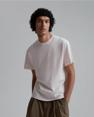 Jack & Jones Jprblachad Branding Ss Crew Neck Tee Sn Basic T-shirts Pink Marshmallow