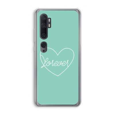 Forever heart pastel: Xiaomi Mi Note 10 Pro Transparant Hoesje