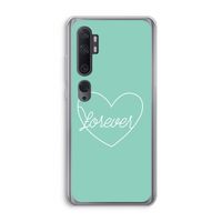 Forever heart pastel: Xiaomi Mi Note 10 Pro Transparant Hoesje