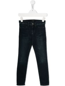 Ralph Lauren Kids jean droit Aubrie à taille basse - Bleu