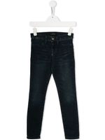 Ralph Lauren Kids jean droit Aubrie à taille basse - Bleu