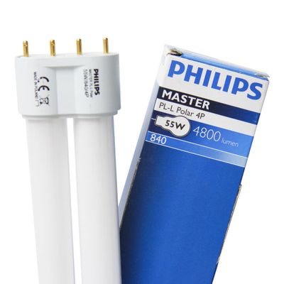 Philips MASTER PL-L Polar 55W - 840  | 4 Pin