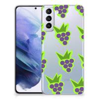 Samsung Galaxy S21 Plus | Siliconen Case | Druiven