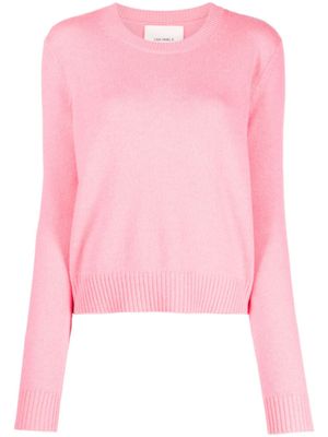Lisa Yang pull en cachemire à col rond - Rose