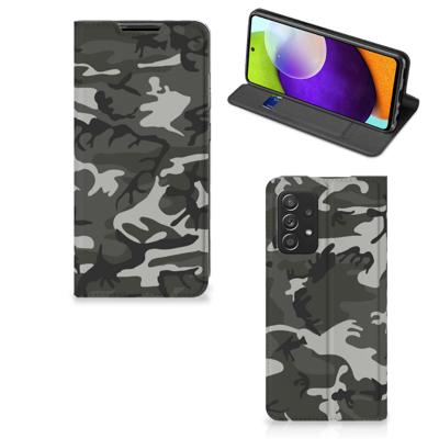 Samsung Galaxy A52 | Hoesje met Magneet | Army Light