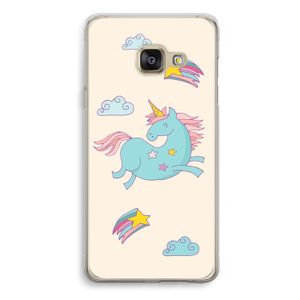 Vliegende eenhoorn: Samsung Galaxy A3 (2016) Transparant Hoesje